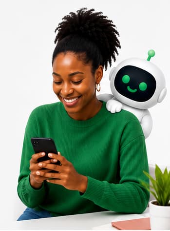 A YoPay merchant chatting with customers on WhatsApp